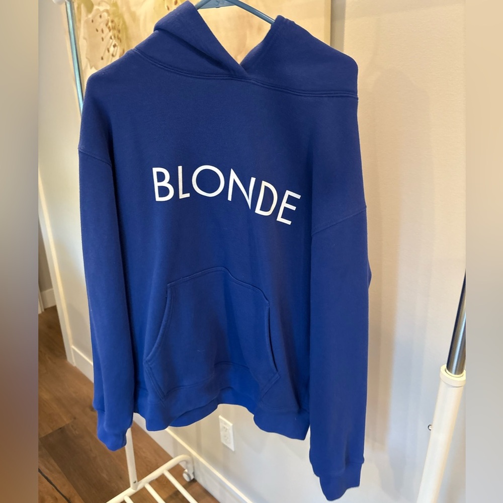 Brunette the Level Blue Hoodie - M/L